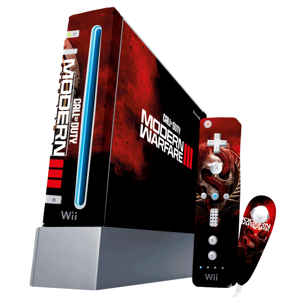 Modern Warfare Skin Nintendo Wii (2006) Xonebrand