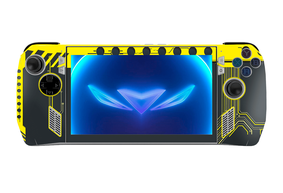 Cyberpunk Asus Rog Ally Handheld Gaming Computer Skin