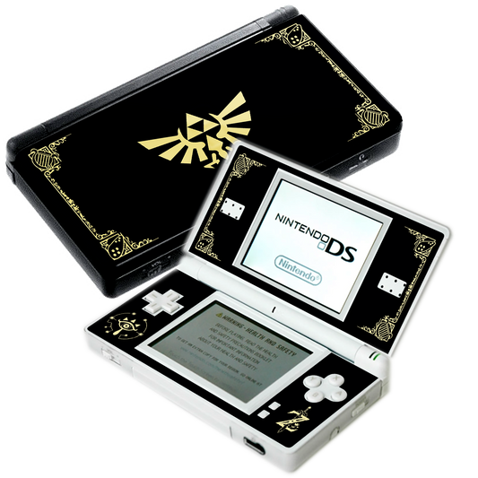 Zelda Black Skin Nintendo DS Lite