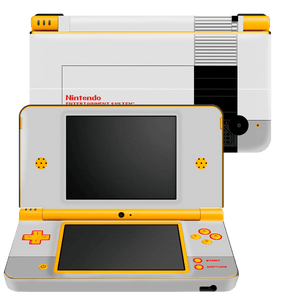 NES Nintendo DSI XL 2010 Skin