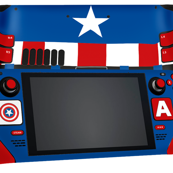 Capitan America Steam Deck Skin