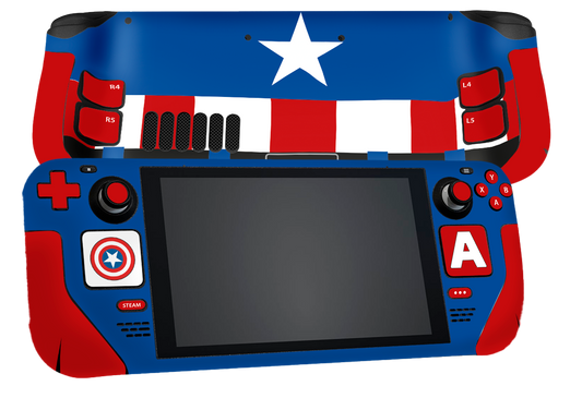 Capitan America Steam Deck Skin