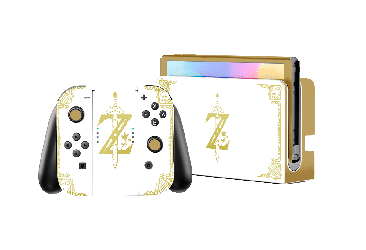 Legend of Zelda Tears of the kingdom Skin Nintendo Switch OLED (2021)
