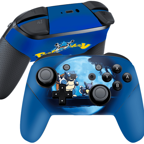 Pokemon Squirtle Skin Nintendo Switch Pro Controller