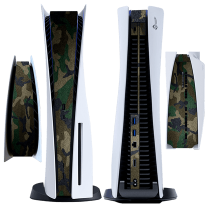 Verde Camuflado Central PS5 Bundle Skin