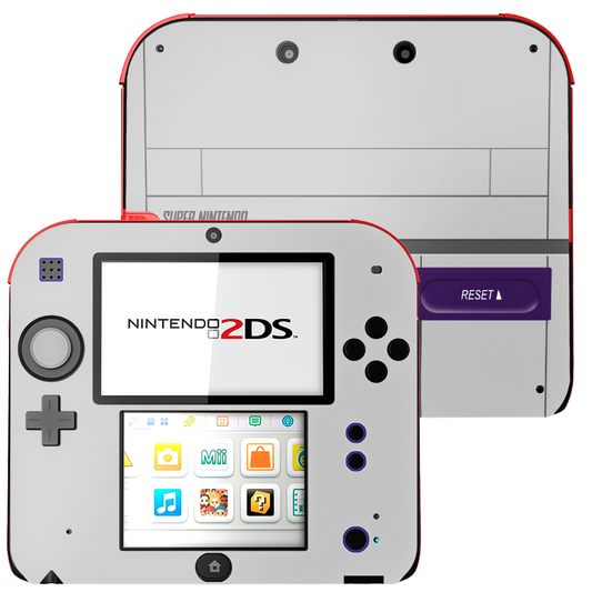 SNES Nintendo 2DS Skin