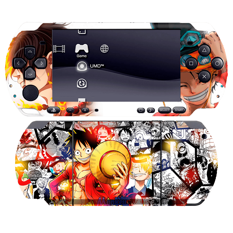 One Piece PSP portátil para juegos Bundle Skin