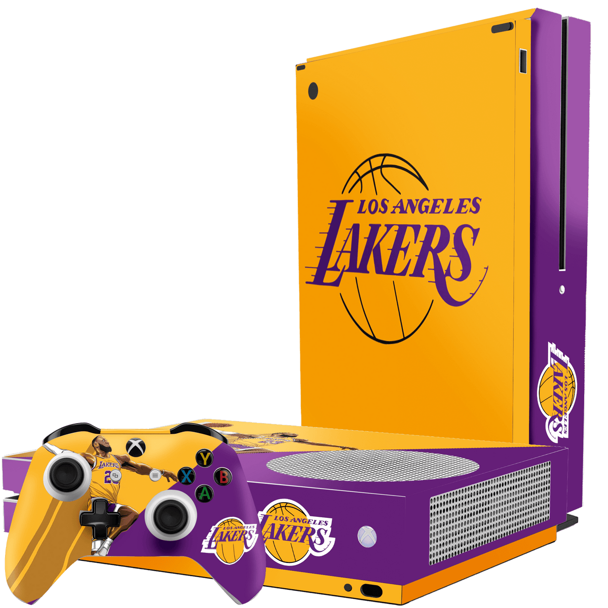 Lakers Skin Xbox One S Xonebrand