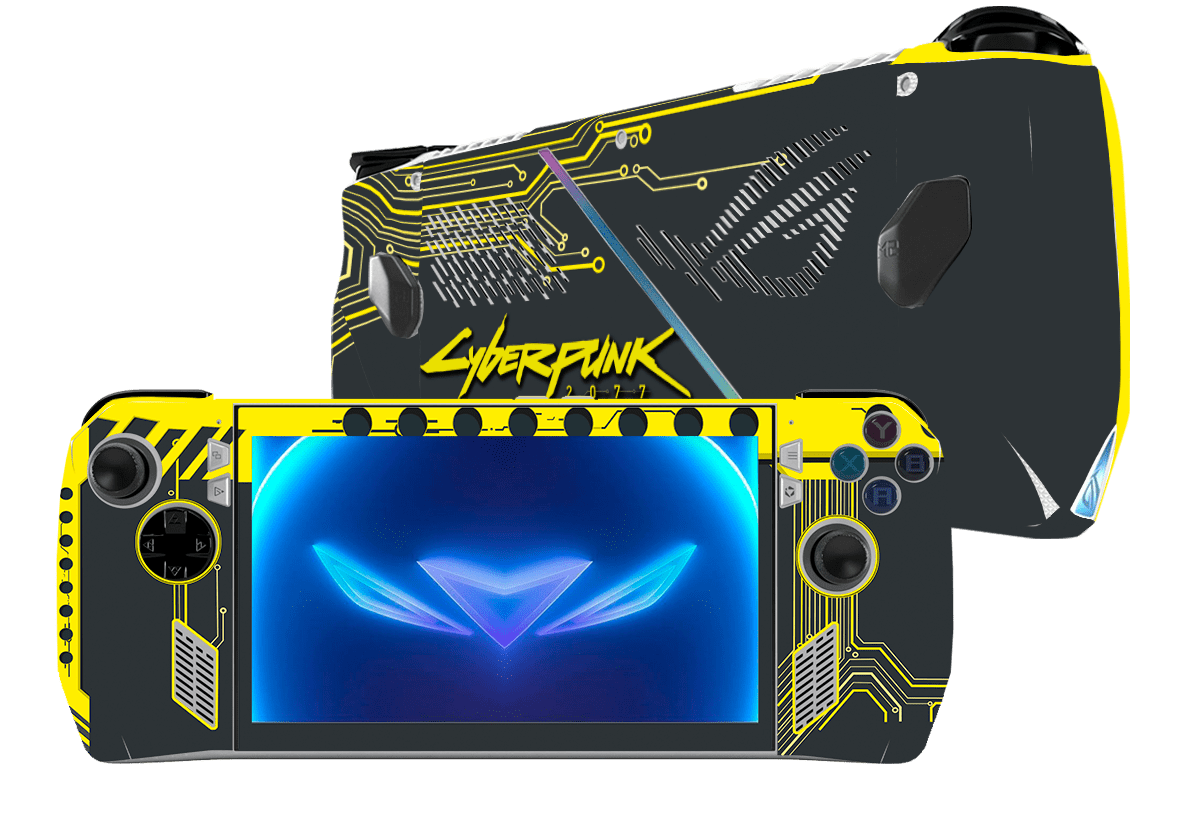 Cyberpunk Asus Rog Ally Handheld Gaming Computer Skin