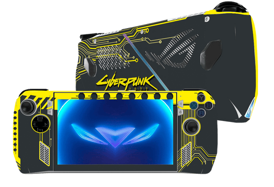 Cyberpunk Asus Rog Ally Handheld Gaming Computer Skin