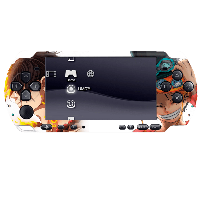 One Piece PSP portátil para juegos Bundle Skin