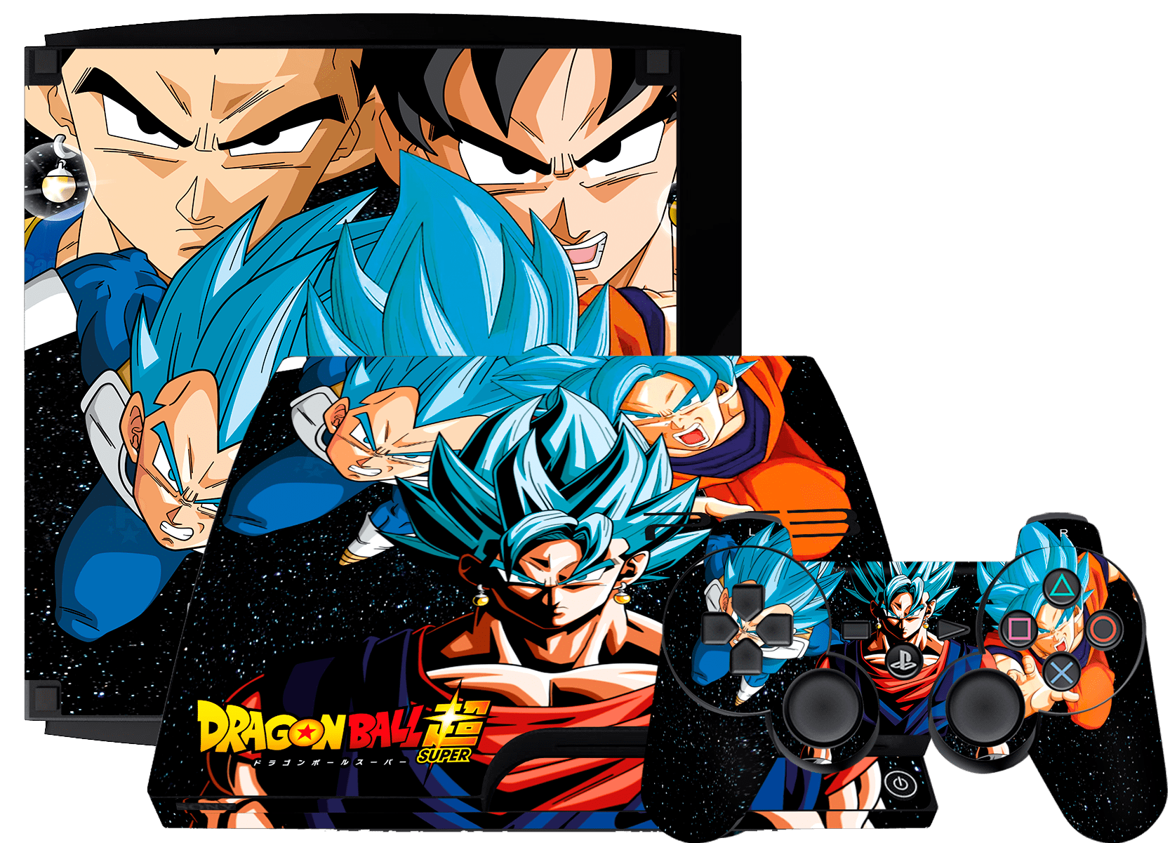 Dragon Ball Super Skin Playstation 3 Slim Xonebrand