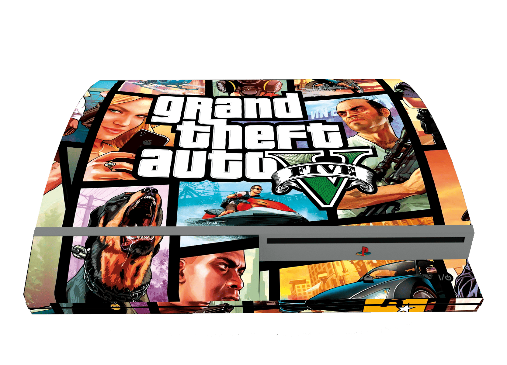 GTA Skin Playstation 3 Fat