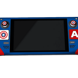 Capitan America Steam Deck Handheld Gaming Computer Skin