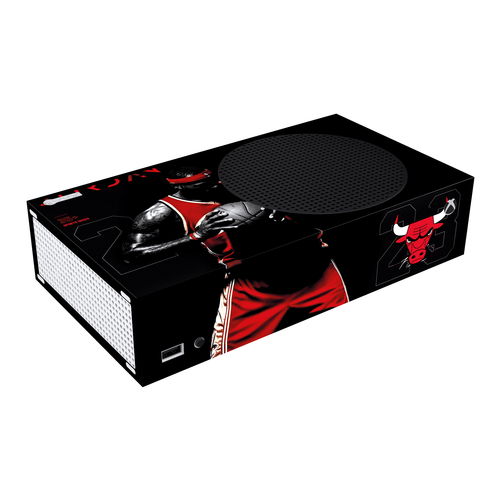 Chicago Bulls Jordan Xbox Series S Bundle Skin