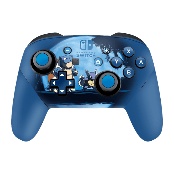 Pokemon Squirtle Skin Nintendo Switch Pro Controller Xonebrand