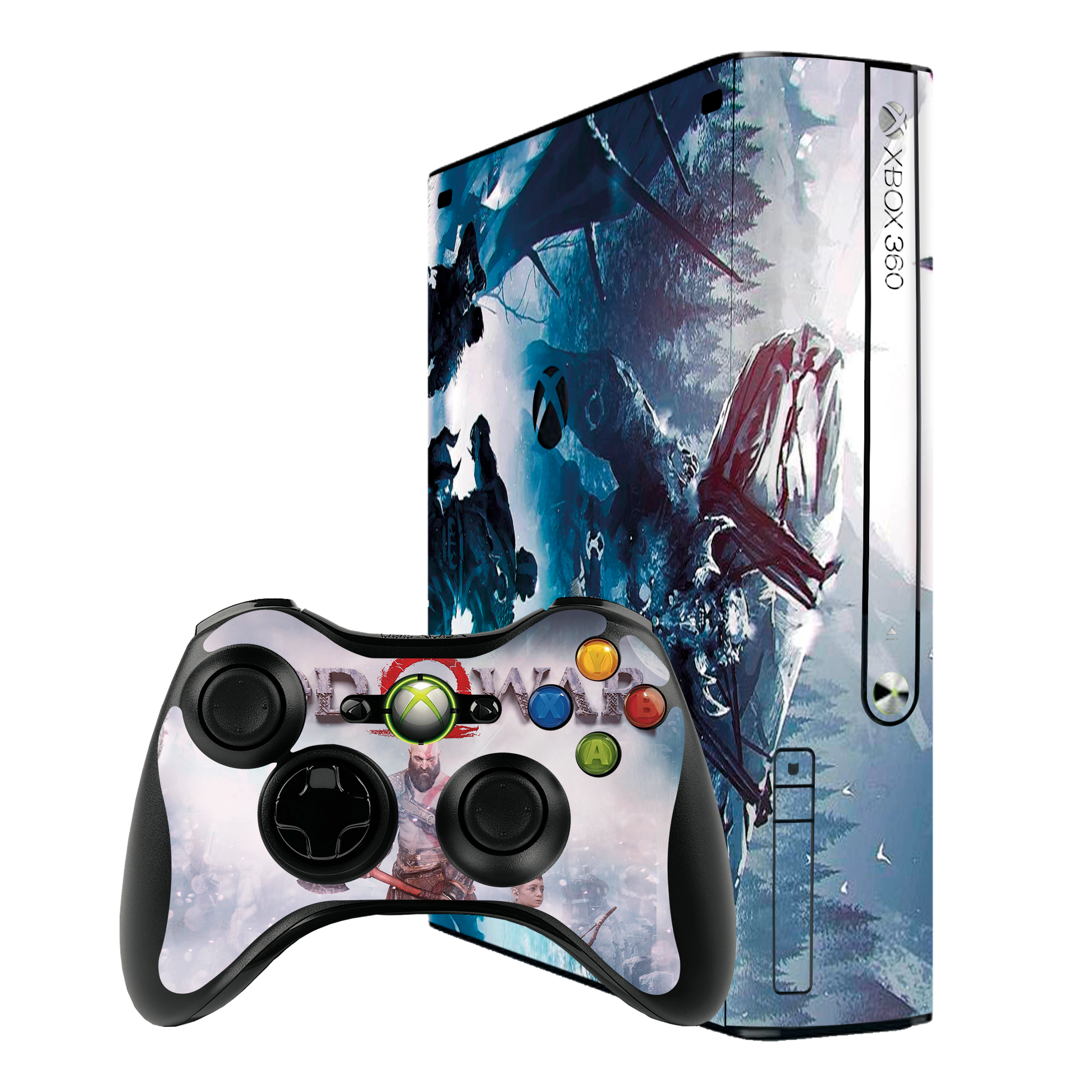 God of War Xbox 360 E Bundle Skin