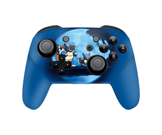 Pokemon Squirtle Skin Nintendo Switch Pro Controller