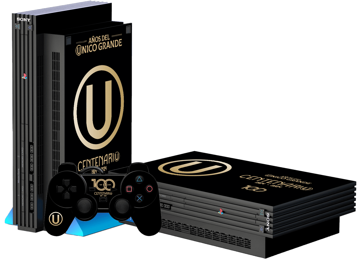 Universitario Centenario Skin Playstation 2 Fat Xonebrand