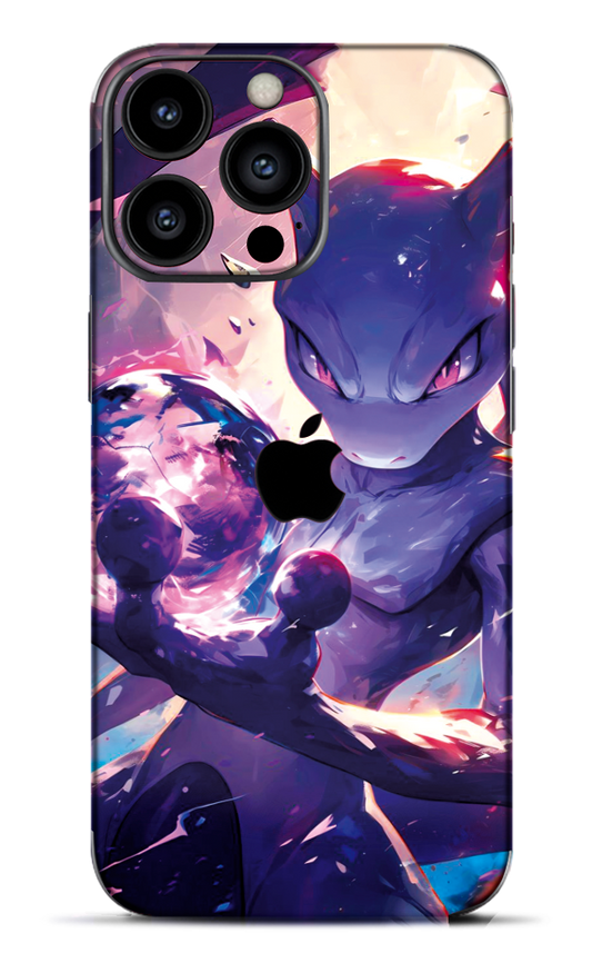 Pokemon MewTwo Iphone 13 Bundle Skin