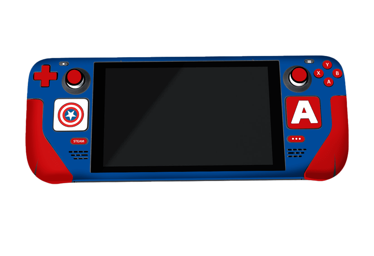 Capitan America Steam Deck Skin