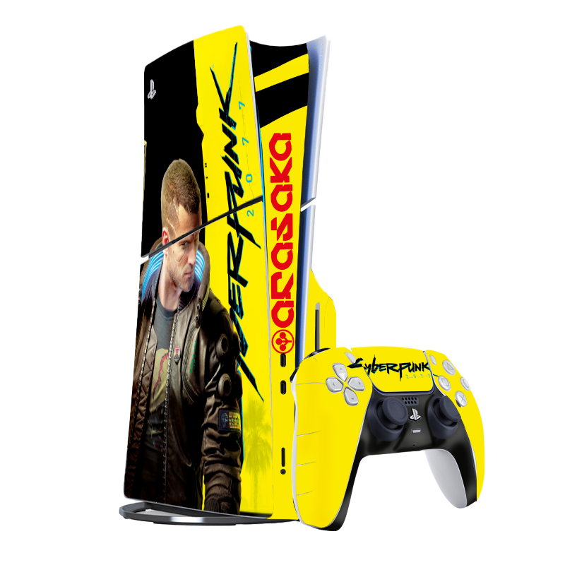 Cyberpunk 2077 Skin Playstation 5 Slim Xonebrand