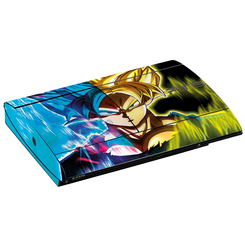 Dragon Ball Goku Skin Playstation 3 Super Slim Xonebrand