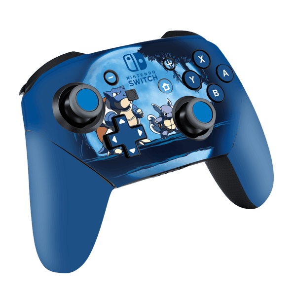 Pokemon Squirtle Skin Nintendo Switch Pro Controller Xonebrand