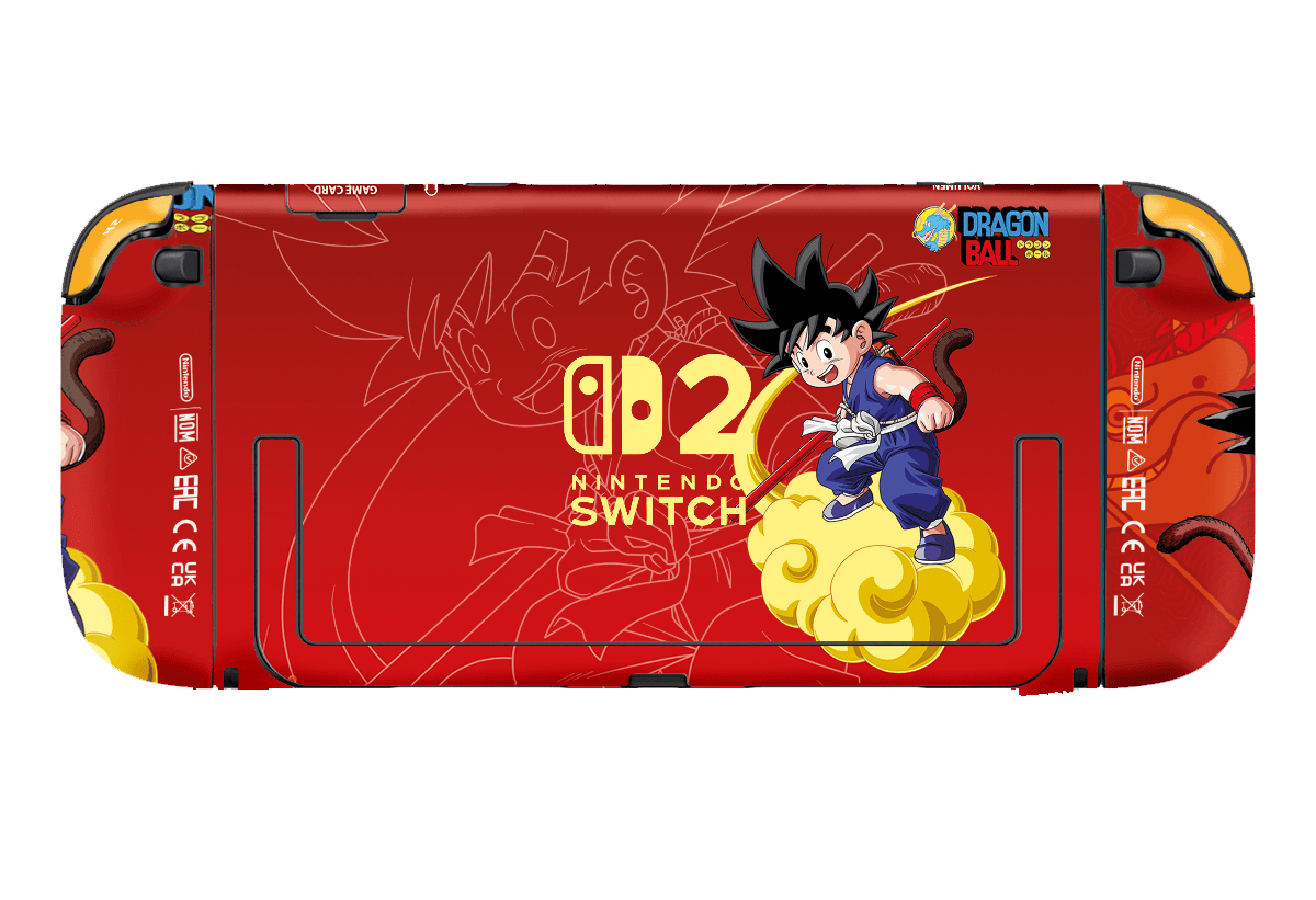 Dragon Ball Goku Skin Nintendo Switch 2 (2025) Xonebrand