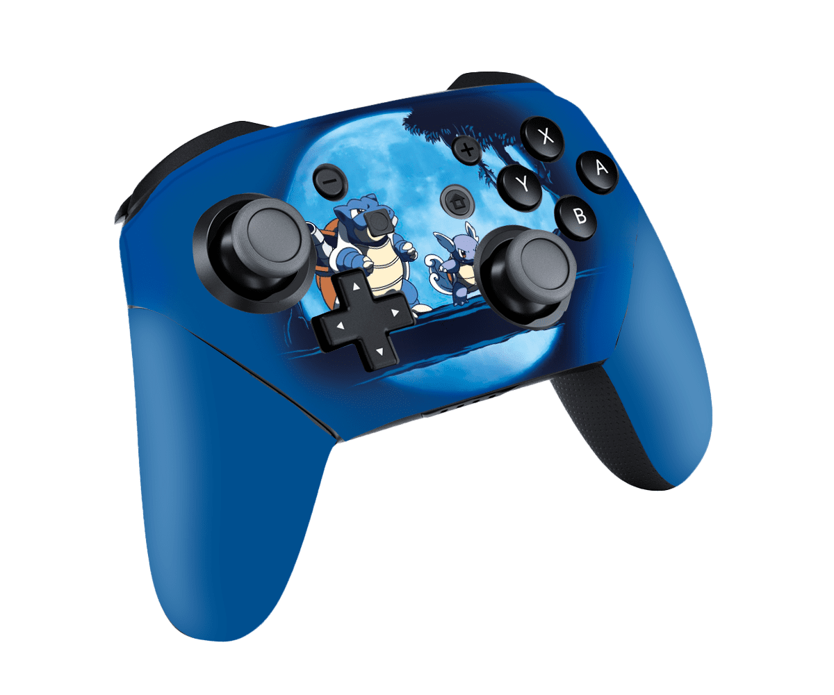 Pokemon Squirtle Skin Nintendo Switch Pro Controller