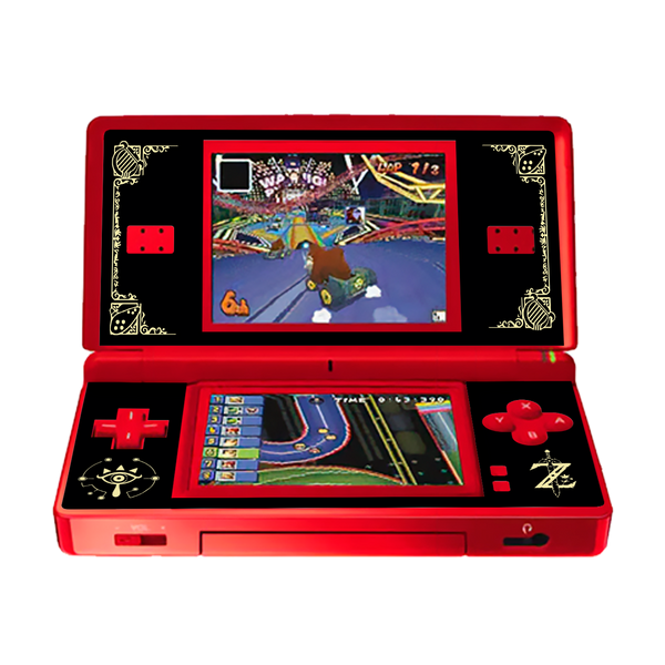 Zelda Black Skin Nintendo DS Lite