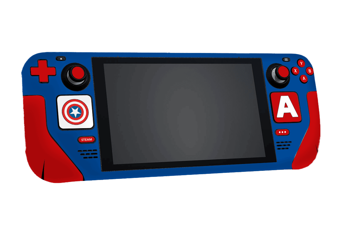 Capitan America Steam Deck Skin
