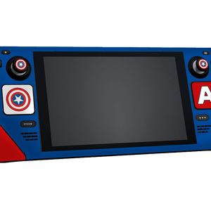 Capitan America Steam Deck Handheld Gaming Computer Skin