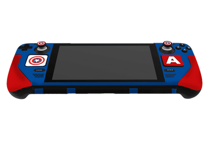 Capitan America Steam Deck Handheld Gaming Computer Skin