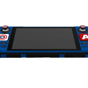 Capitan America Steam Deck Handheld Gaming Computer Skin