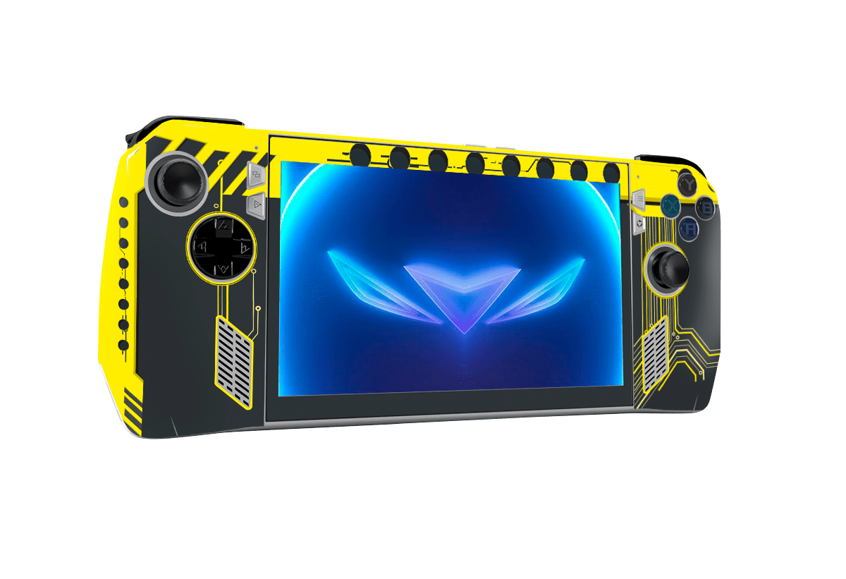 Cyberpunk Asus Rog Ally Handheld Gaming Computer Skin