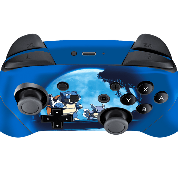 Pokemon Squirtle Skin Nintendo Switch Pro Controller