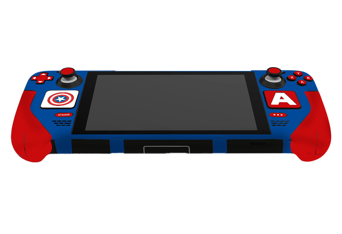 Captain America Steam Deck Skin Xonebrand