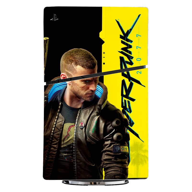 Cyberpunk 2077 Skin Playstation 5 Slim Xonebrand