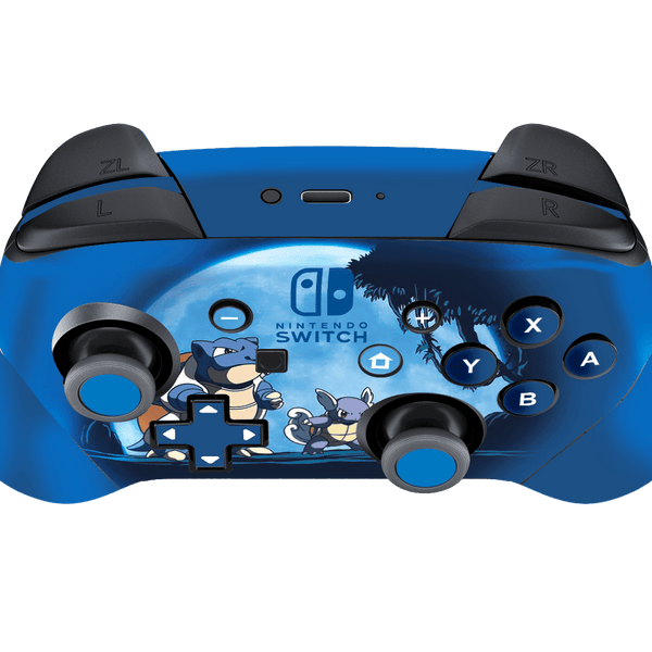 Pokemon Squirtle Skin Nintendo Switch Pro Controller Xonebrand