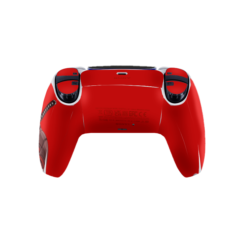 Deadpool Skin Playstation 5 DualSense Full Xonebrand