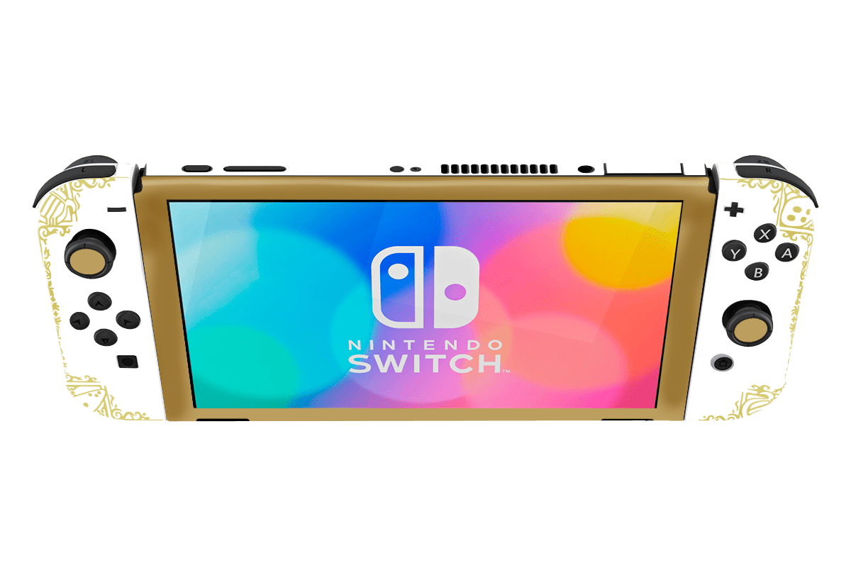 Leyenda de Zelda Tears of the kingdom Skin Nintendo Switch OLED (2021) Xonebrand