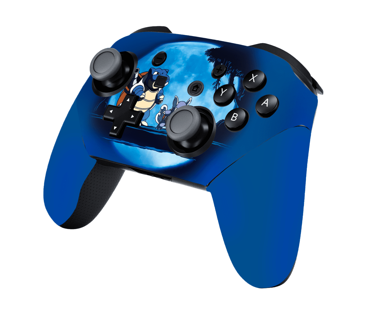 Pokemon Squirtle Skin Nintendo Switch Pro Controller