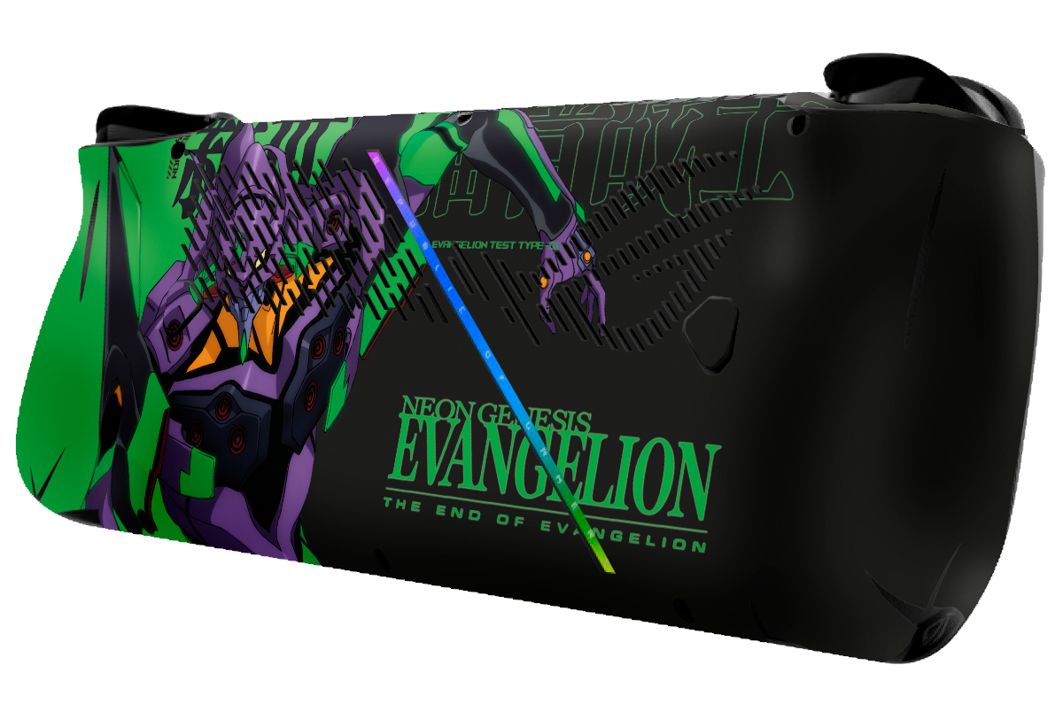 Evangelion Eva-01 Asus Rog Ally X Handheld Gaming Computer Skin