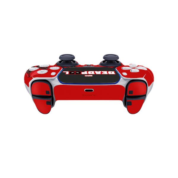 Deadpool Skin Playstation 5 DualSense Full Xonebrand