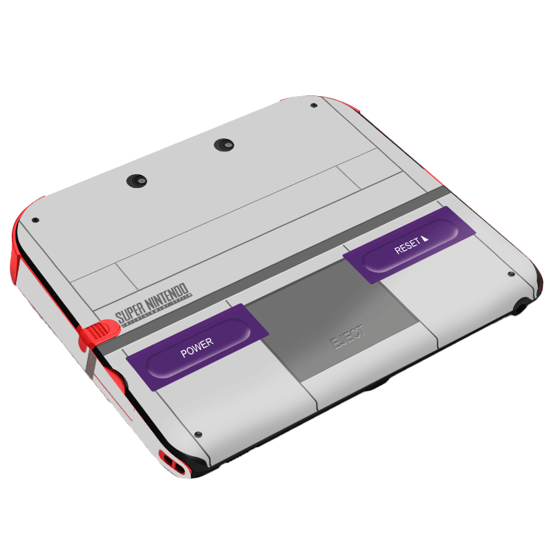 SNES Nintendo 2DS Skin