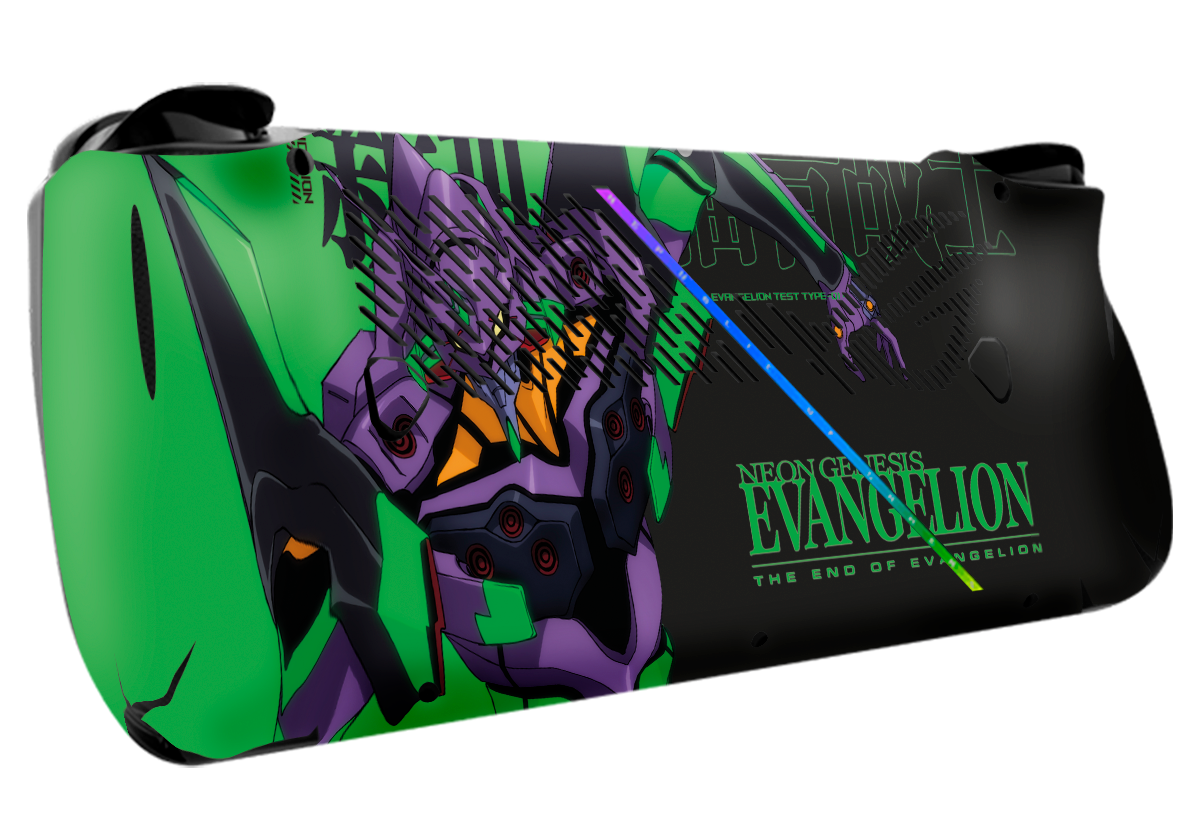 Evangelion Eva-01 Asus Rog Ally X Handheld Gaming Computer Skin