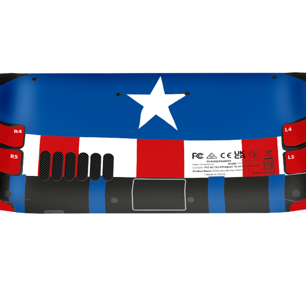 Captain America Steam Deck Skin Xonebrand