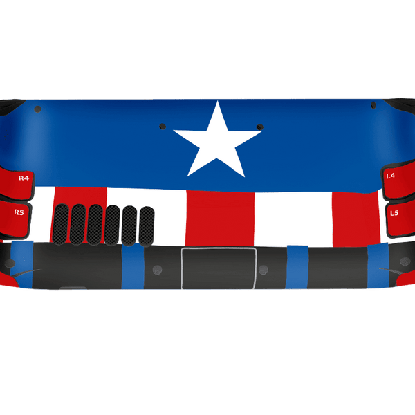 Capitan America Steam Deck Skin