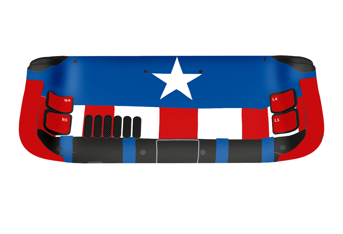 Capitan America Steam Deck Skin